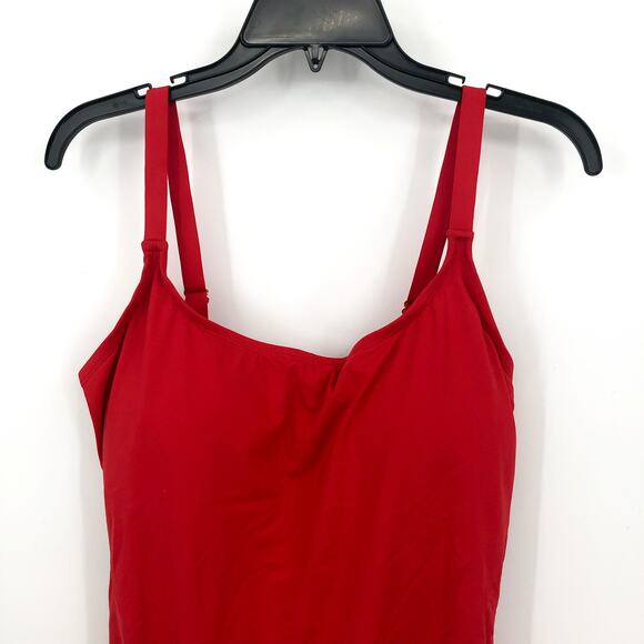 ANDIE SWIM Amalfi Classic One Piece Swimsuit XXL US 18 Cherry Red Flat NWT - Picture 5 of 9